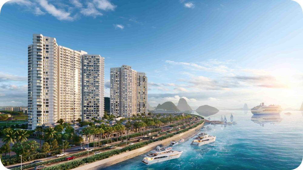 Phối cảnh chung cư the sapphire hạ long 2